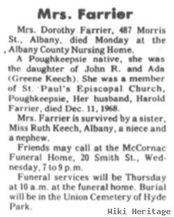 Dorothy Keech Farrier