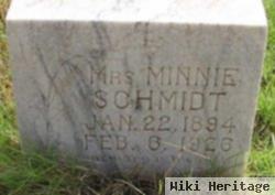 Minnie Augusta Geisler Schmidt