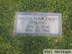 Malica Emory "mack" Ireland