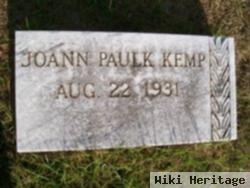 Joann Paulk Kemp