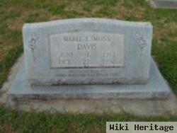 Mabel E. Moss Davis