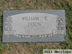 William Thomas "bill" Dixon