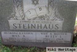 Max K Steinhaus