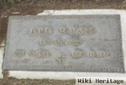 James E Hayes