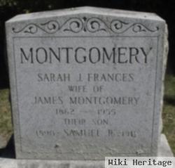 Sarah J. Frances Montgomery