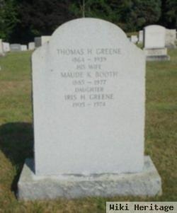 Thomas H Greene