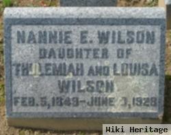 Nannie E. Wilson