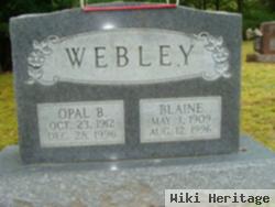 Opal B. Kerns Webley