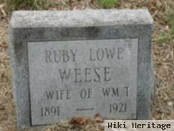 Ruby Lowe Weese