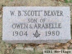 W B "scott" Beaver