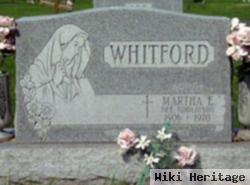 Martha E. Tomlinson Whitford