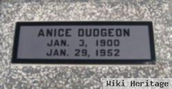 Frances Anice Taylor Dudgeon