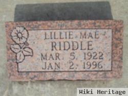 Lillie Mae Riddle