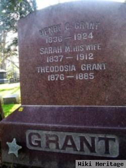 Sarah Malinda Sackett Grant