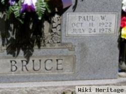 Paul W. Bruce