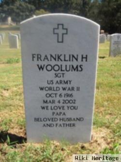 Franklin H Woolums