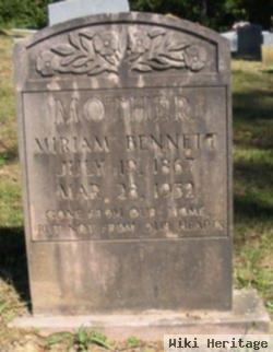 Miriam "mary" Rose Bennett