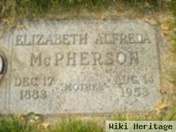 Elizabeth Alfreda Foss Mcpherson