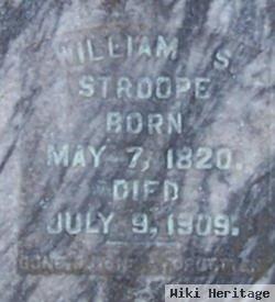 William S Stroope