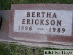 Bertha Erickson