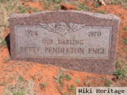 Betty Pendleton Enge