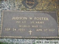 Judson Williamson Foster, Sr