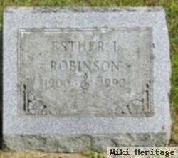 Esther L Robinson