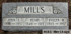 Evelyn "richards" Mills