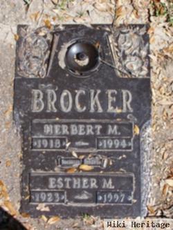 Esther M Brocker