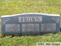 Ethel Edna Brown Scheibelhut