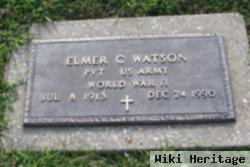 Elmer C Watson