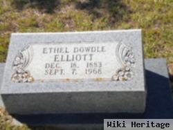 Ethel Blanche Dowdle Elliott