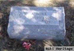 Alison K. Hendrickson