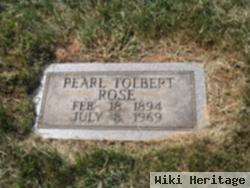 Pearl M. Tolbert Rose