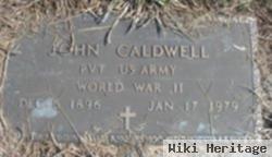 Pvt John Caldwell