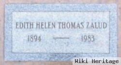 Edith Helen Alan Zalud