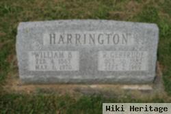 William B Harrington