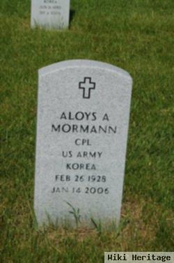 Aloys A "al" Mormann