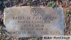 Yates H. Champion