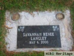 Savannah Renee Langley