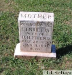 Henrietta Friend