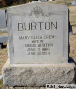 Mary Eliza Crews Burton