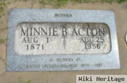 Minnie B. Acton