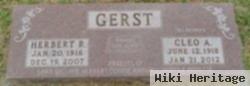 Herbert Rheinholdt "dick" Gerst