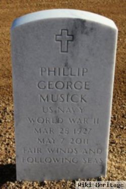 Phillip George Musick