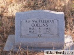 Rev William Freeman Collins