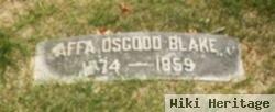 Affa Osgood Blake