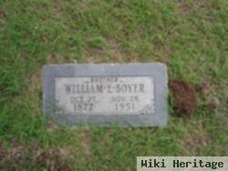 William Edward "bill" Boyer