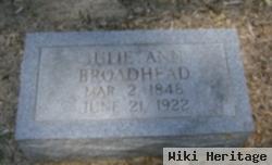 Julie Ann Foshee Broadhead