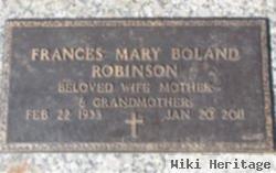 Frances Mary Boland Robinson